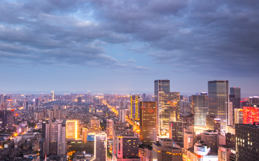 成都全景航拍
